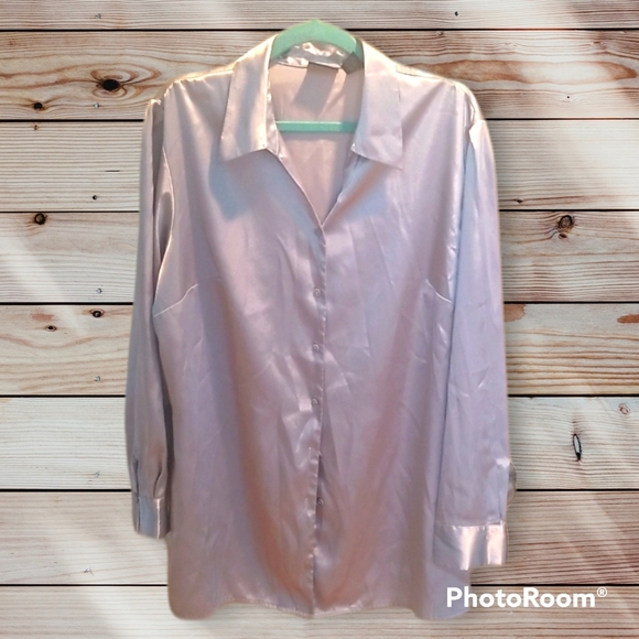 Laura Scott Tops - Laura Scott Woman Silver Blouse